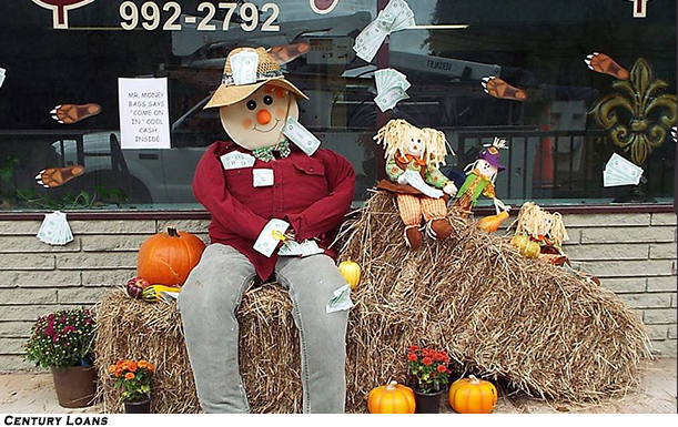 October Scarecrow Contest, Jena, Louisiana