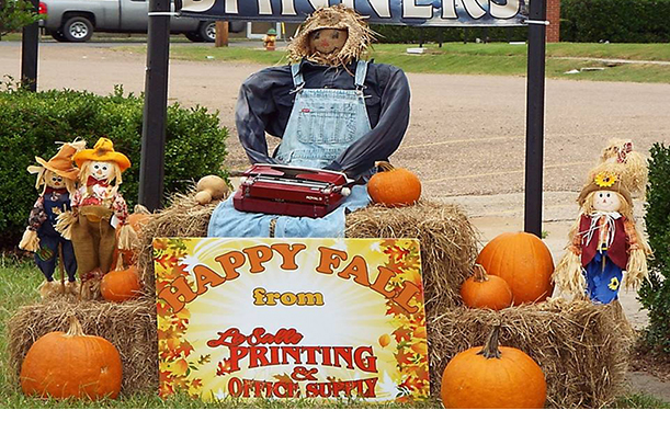October Scarecrow Contest, Jena, Louisiana